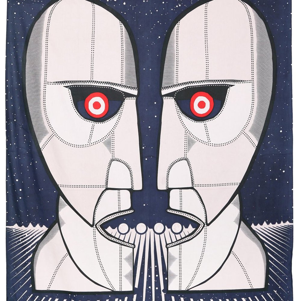 Pink Floyd Division Bell Tapestry ~ 60" x 90" ~ w/Corner Loops ~ Brand New!